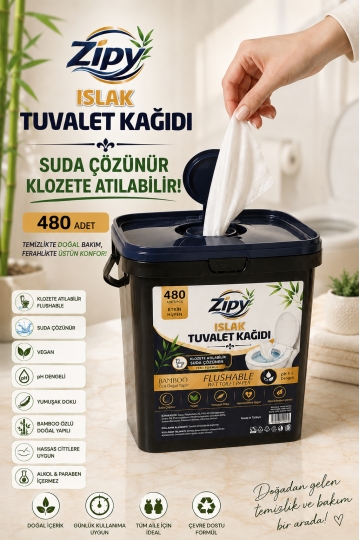 Zipy Islak tuvalet kağıdı