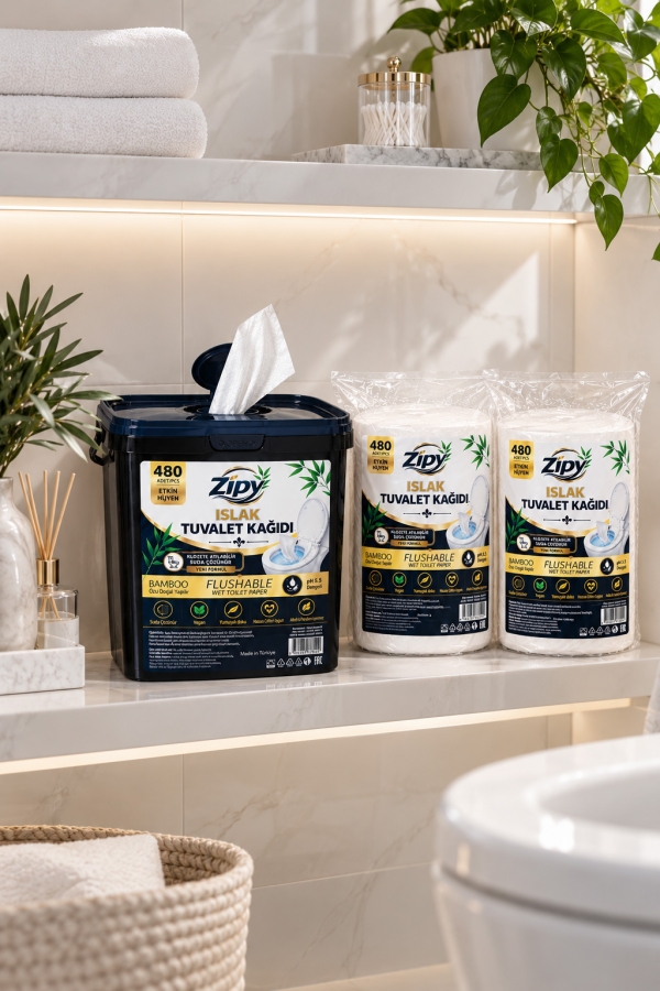 Zipy Islak tuvalet kağıdı 1440 adetli